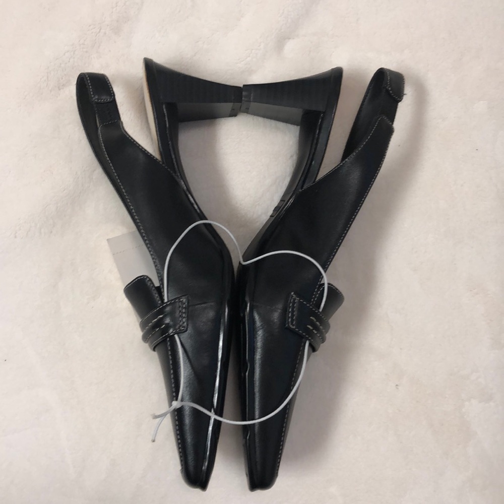 MERONA black 2.5” heels. Size 6. Casual or formal
